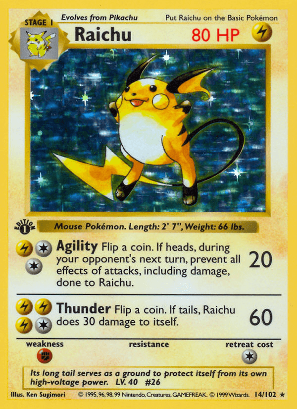 Raichu: Base