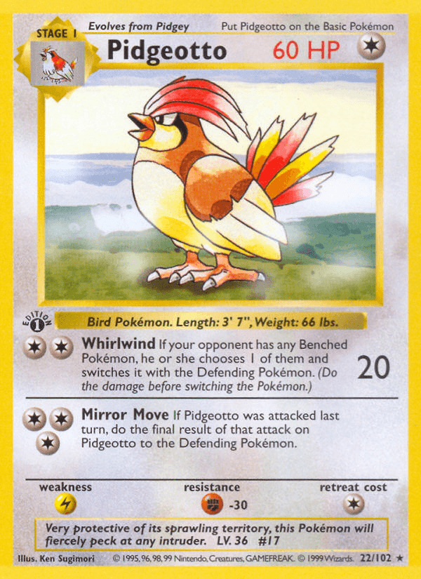 Pidgeotto: Base