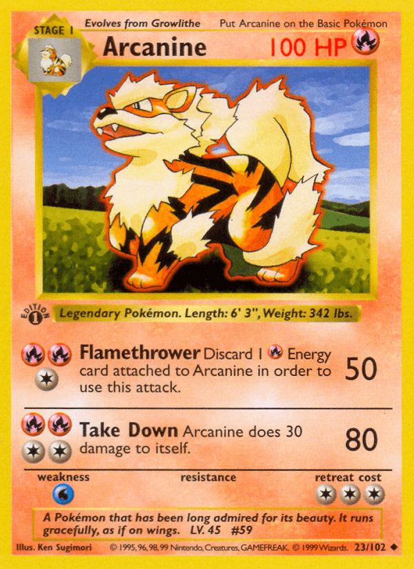 Arcanine: Base