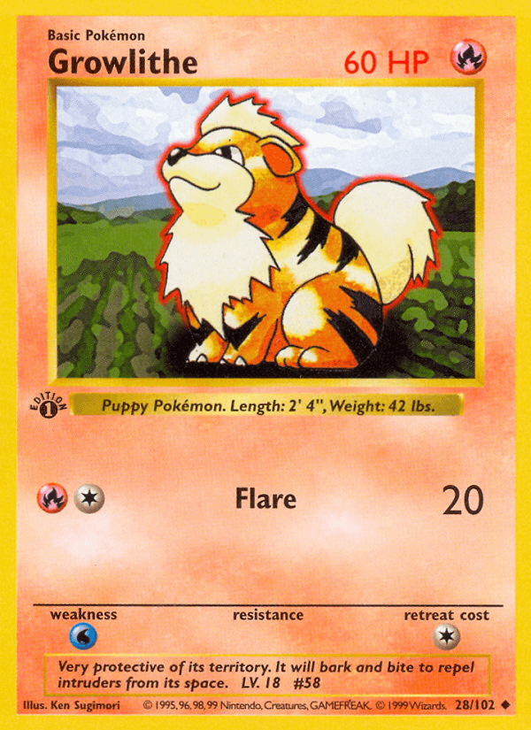 Growlithe: Base