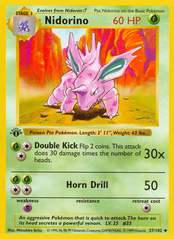 Nidorino: Base