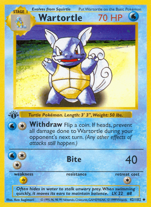 Wartortle: Base