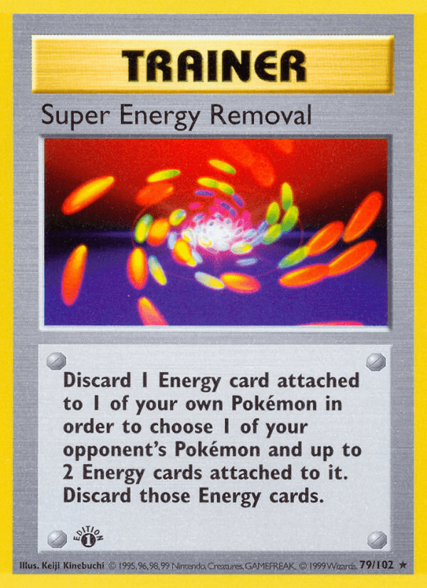 Super Energy Removal: Base
