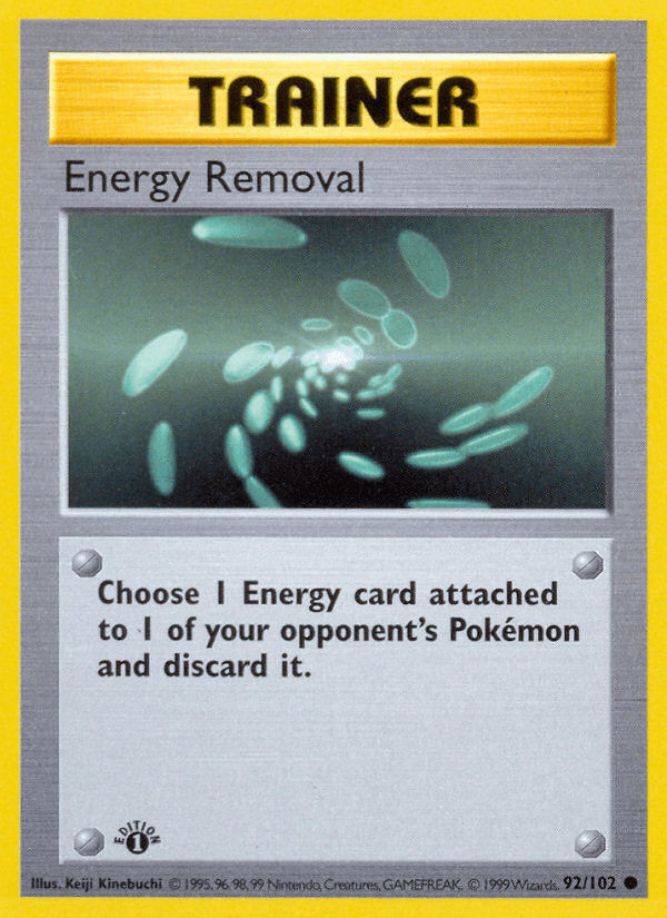 Energy Removal: Base