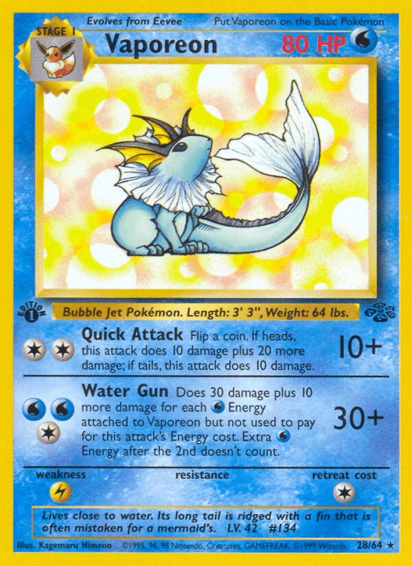 Vaporeon: Jungle