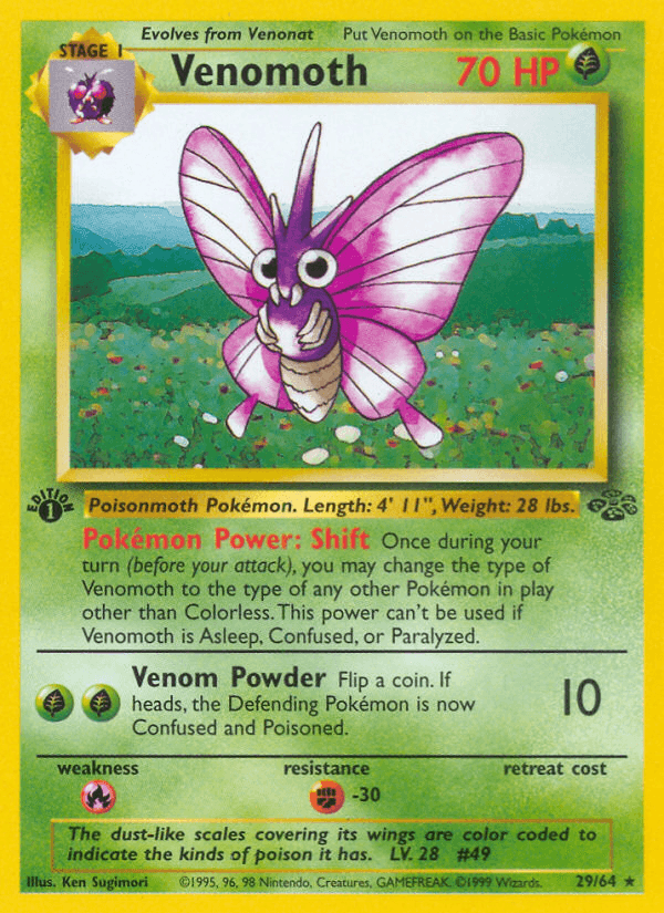 Venomoth: Jungle