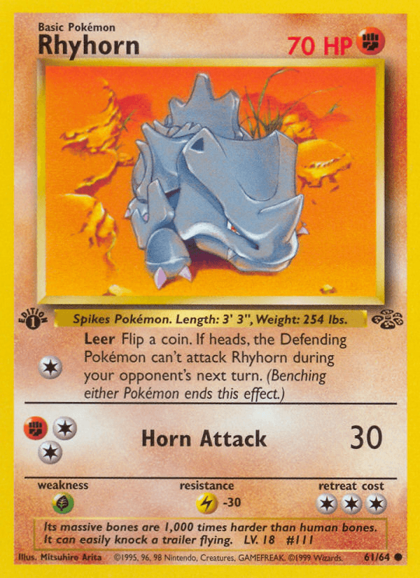 Rhyhorn: Jungle