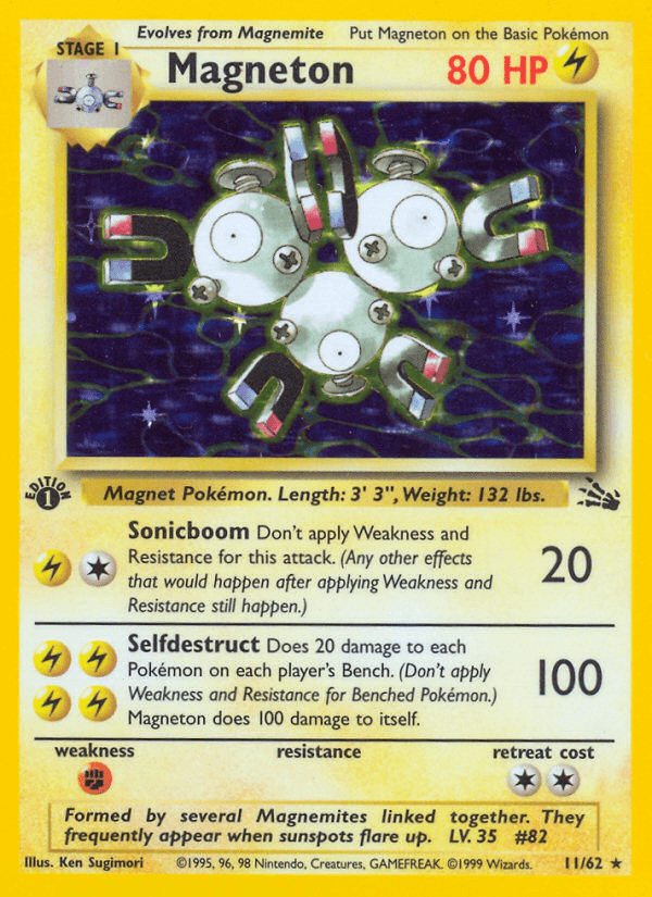 Magneton: Fossil