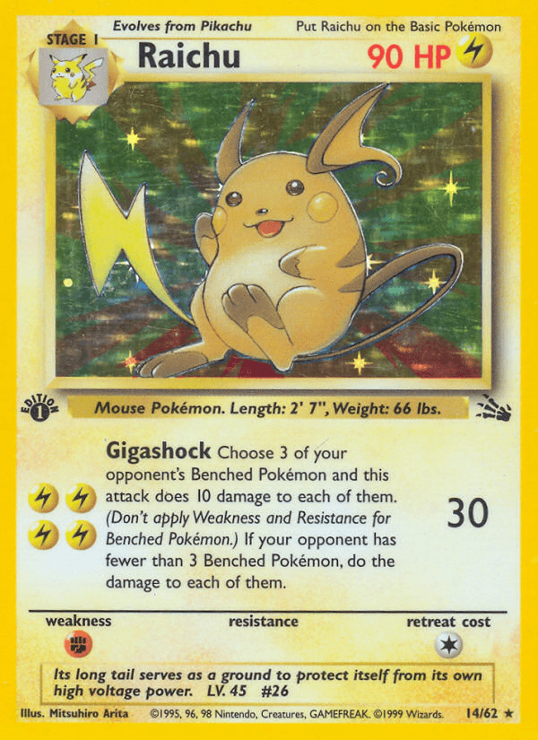Raichu: Fossil