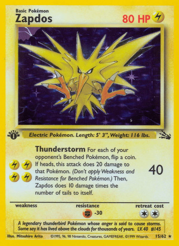 Zapdos: Fossil