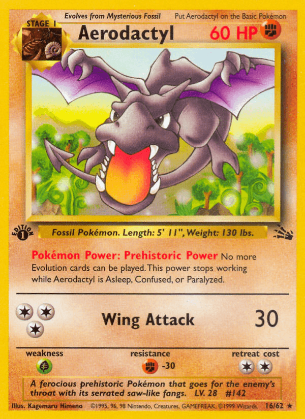 Aerodactyl: Fossil