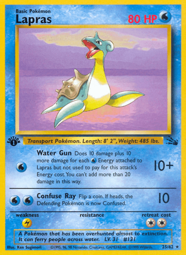 Lapras: Fossil