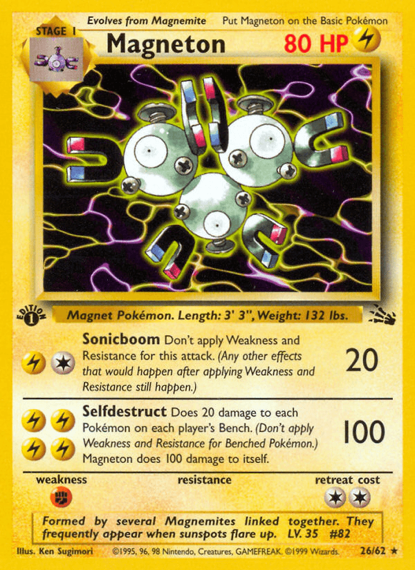 Magneton: Fossil