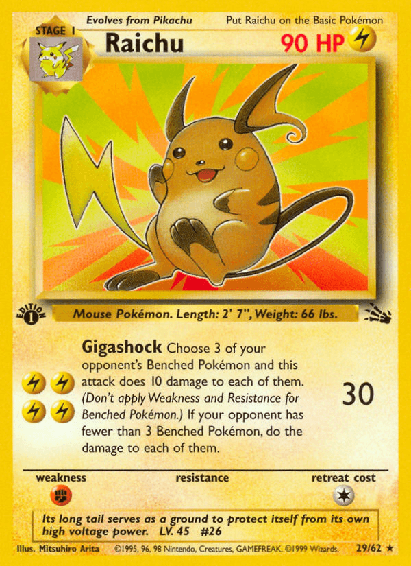 Raichu: Fossil