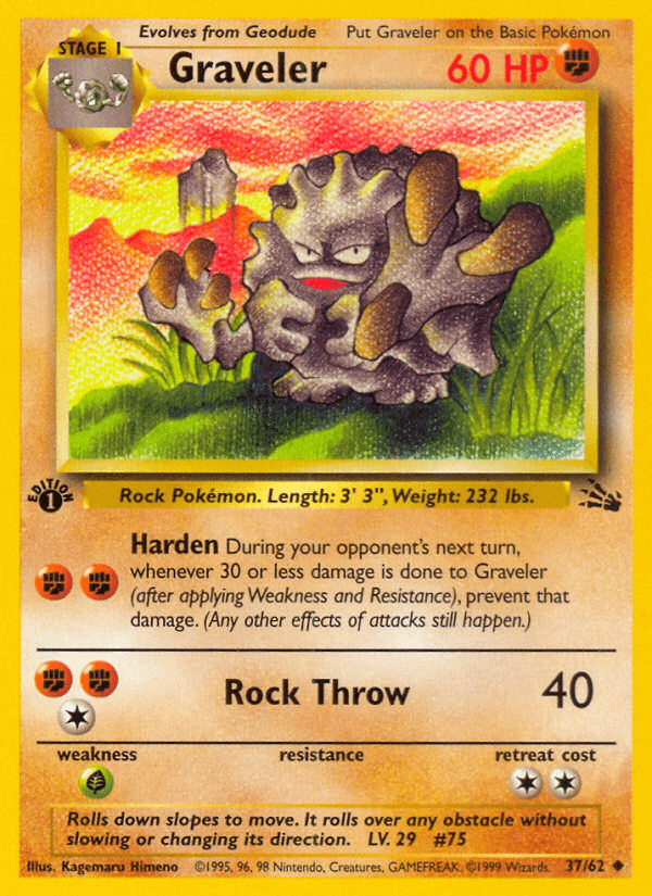 Graveler: Fossil