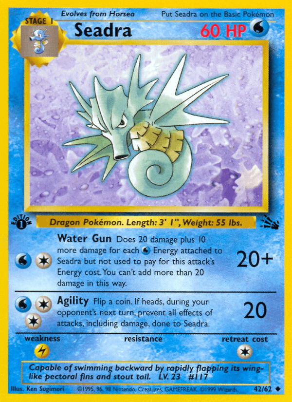 Seadra: Fossil