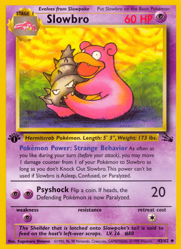 Slowbro: Fossil
