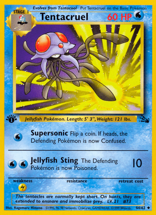 Tentacruel: Fossil