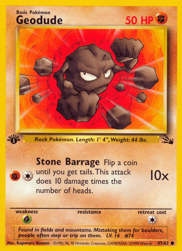Geodude: Fossil