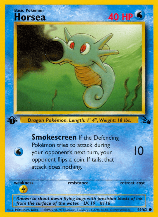 Horsea: Fossil