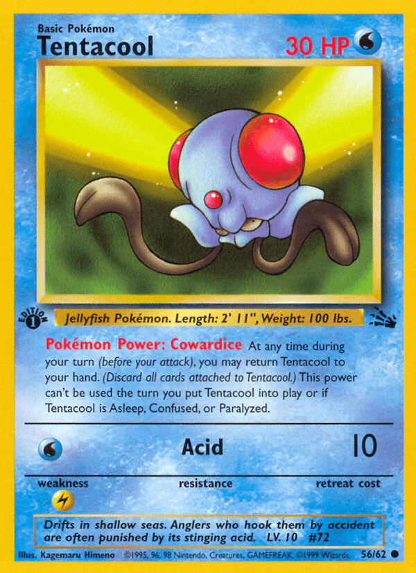 Tentacool: Fossil