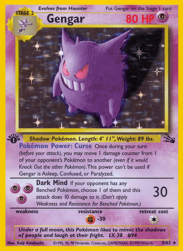 Gengar: Fossil