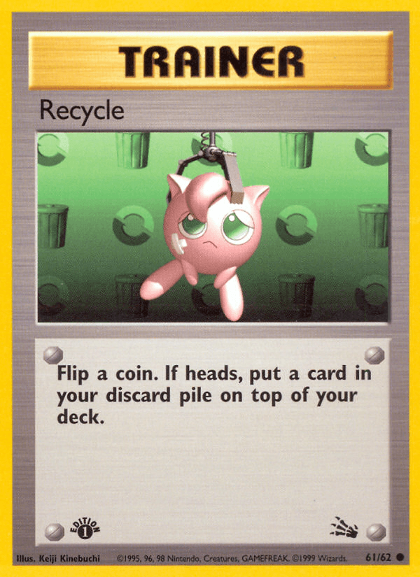 Recycle: Fossil