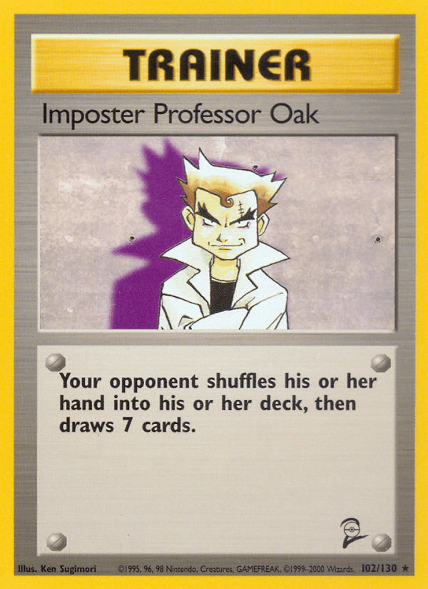 Imposter Professor Oak: Base Set 2