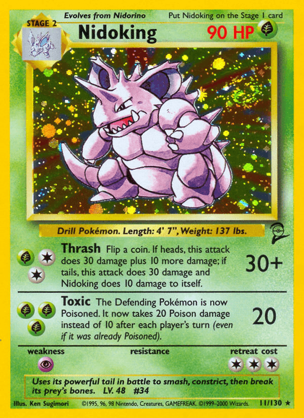 Nidoking: Base Set 2