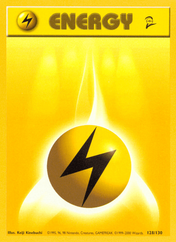 Lightning Energy: Base Set 2