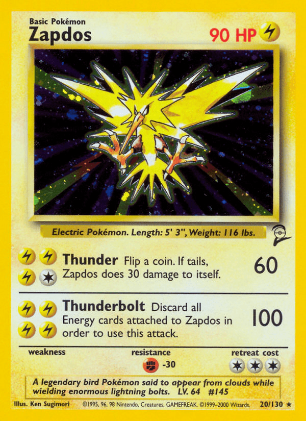 Zapdos: Base Set 2