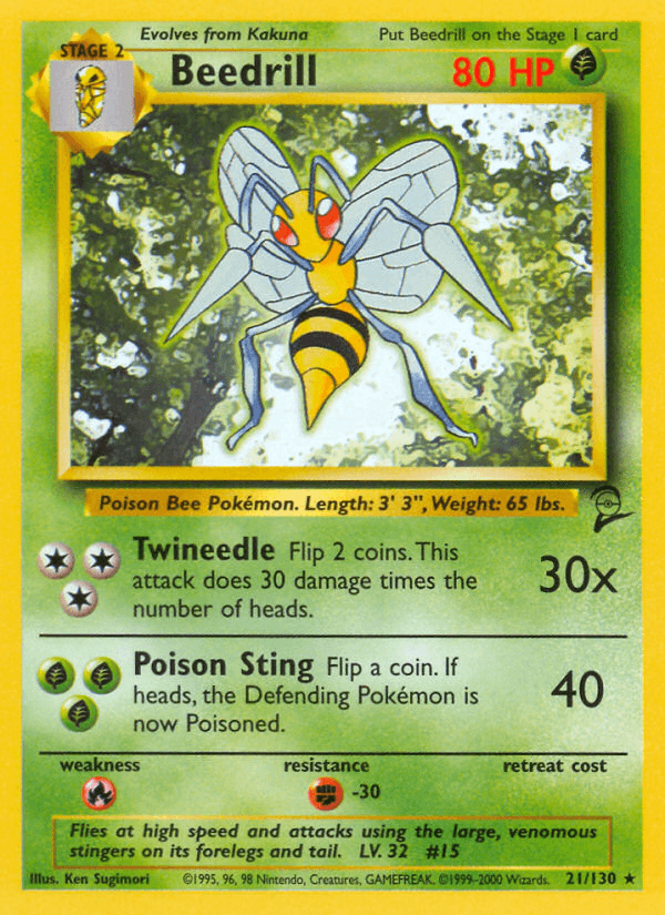 Beedrill: Base Set 2