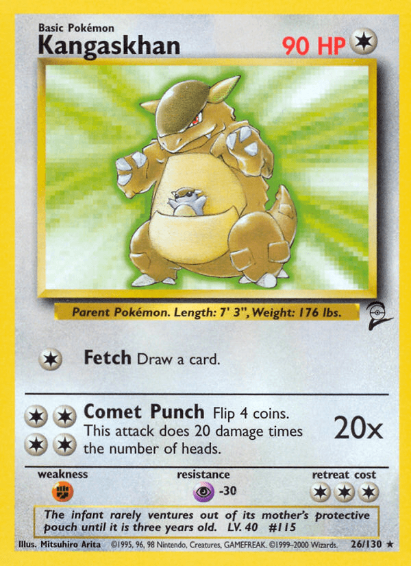 Kangaskhan: Base Set 2