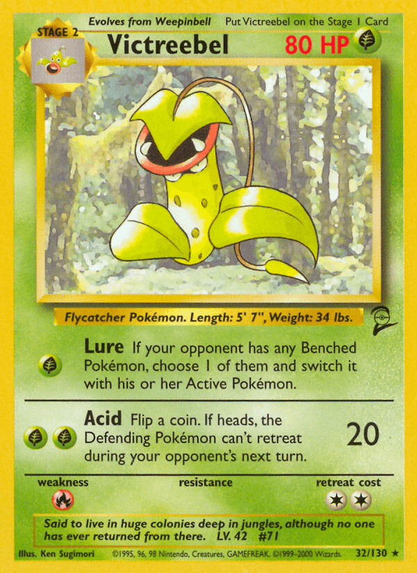 Victreebel: Base Set 2