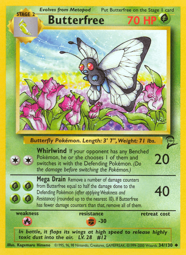 Butterfree: Base Set 2