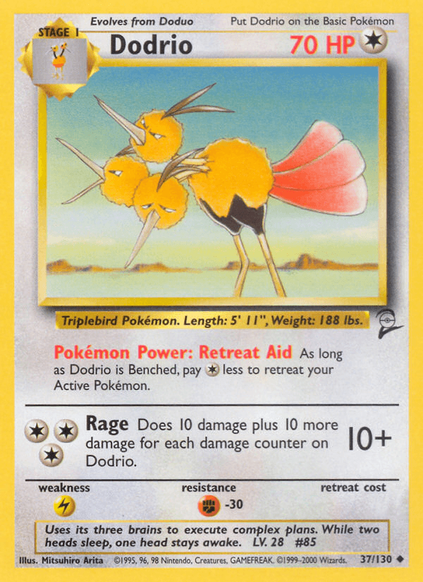 Dodrio: Base Set 2