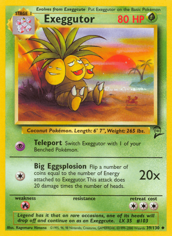 Exeggutor: Base Set 2