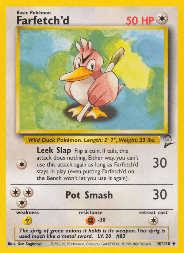 Farfetch'd: Base Set 2