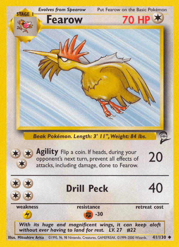 Fearow: Base Set 2