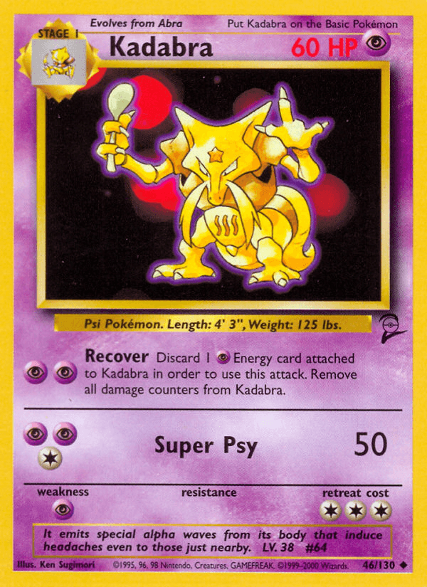 Kadabra: Base Set 2