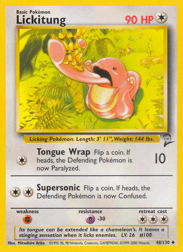 Lickitung: Base Set 2