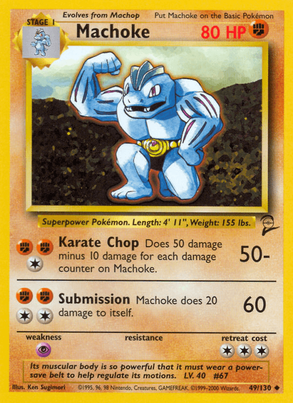 Machoke: Base Set 2