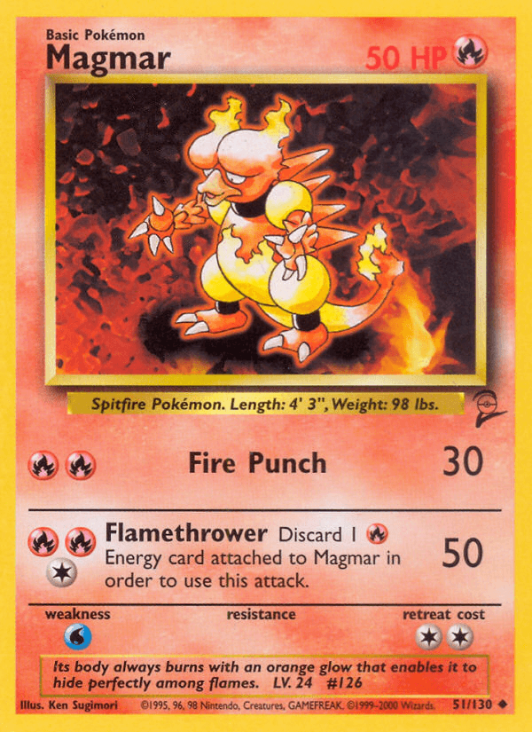 Magmar: Base Set 2
