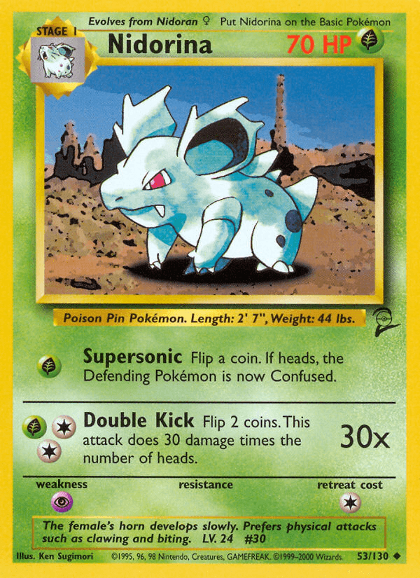 Nidorina: Base Set 2