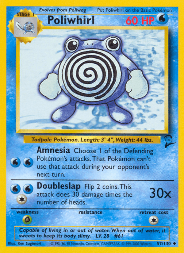 Poliwhirl: Base Set 2