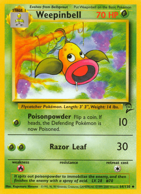 Weepinbell: Base Set 2