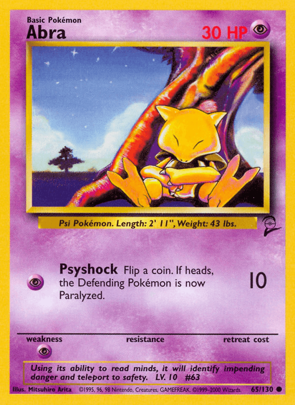 Abra: Base Set 2
