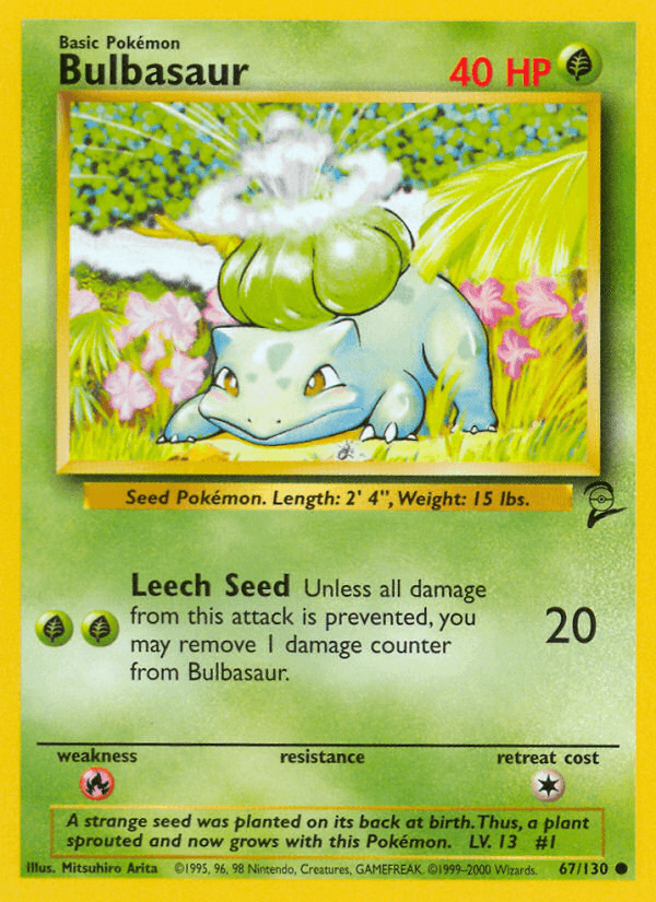 Bulbasaur: Base Set 2