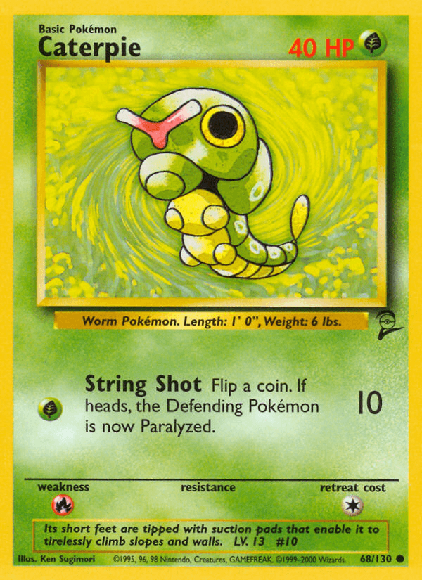 Caterpie: Base Set 2