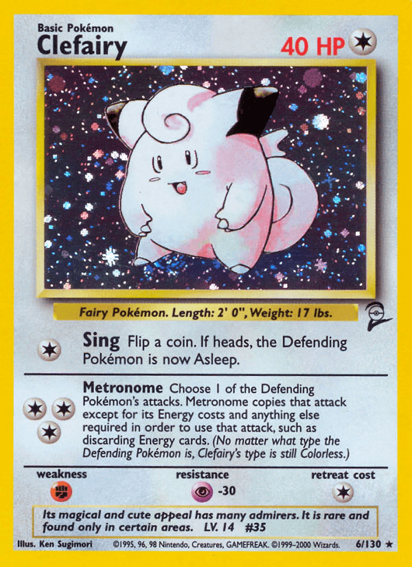 Clefairy: Base Set 2